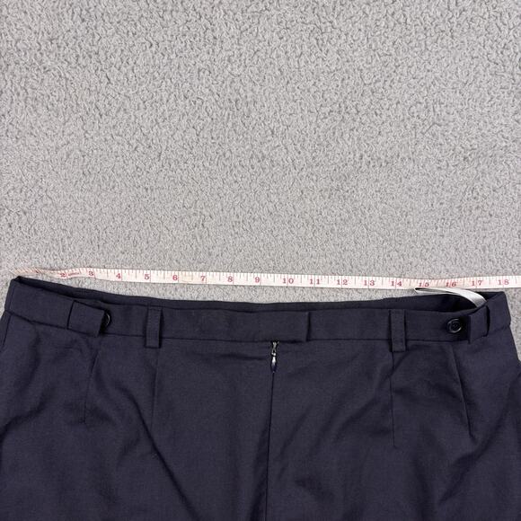 VTG Lufthansa X Strenesse Flight Attendant Uniform pencil Skirt Womens 12 Black - Picture 8 of 13